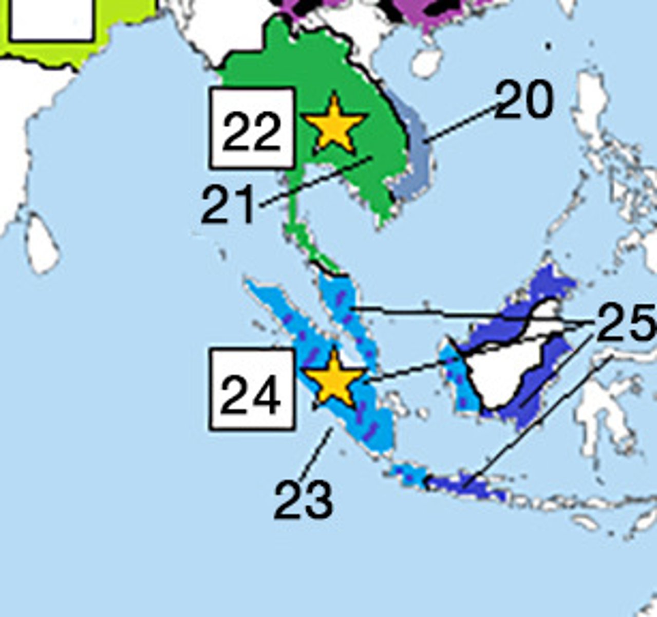 <p>DEFINITION</p><p>Map Location #22; Important religious center in Southeast Asia which features both Hindu and Buddhist architecture.</p>