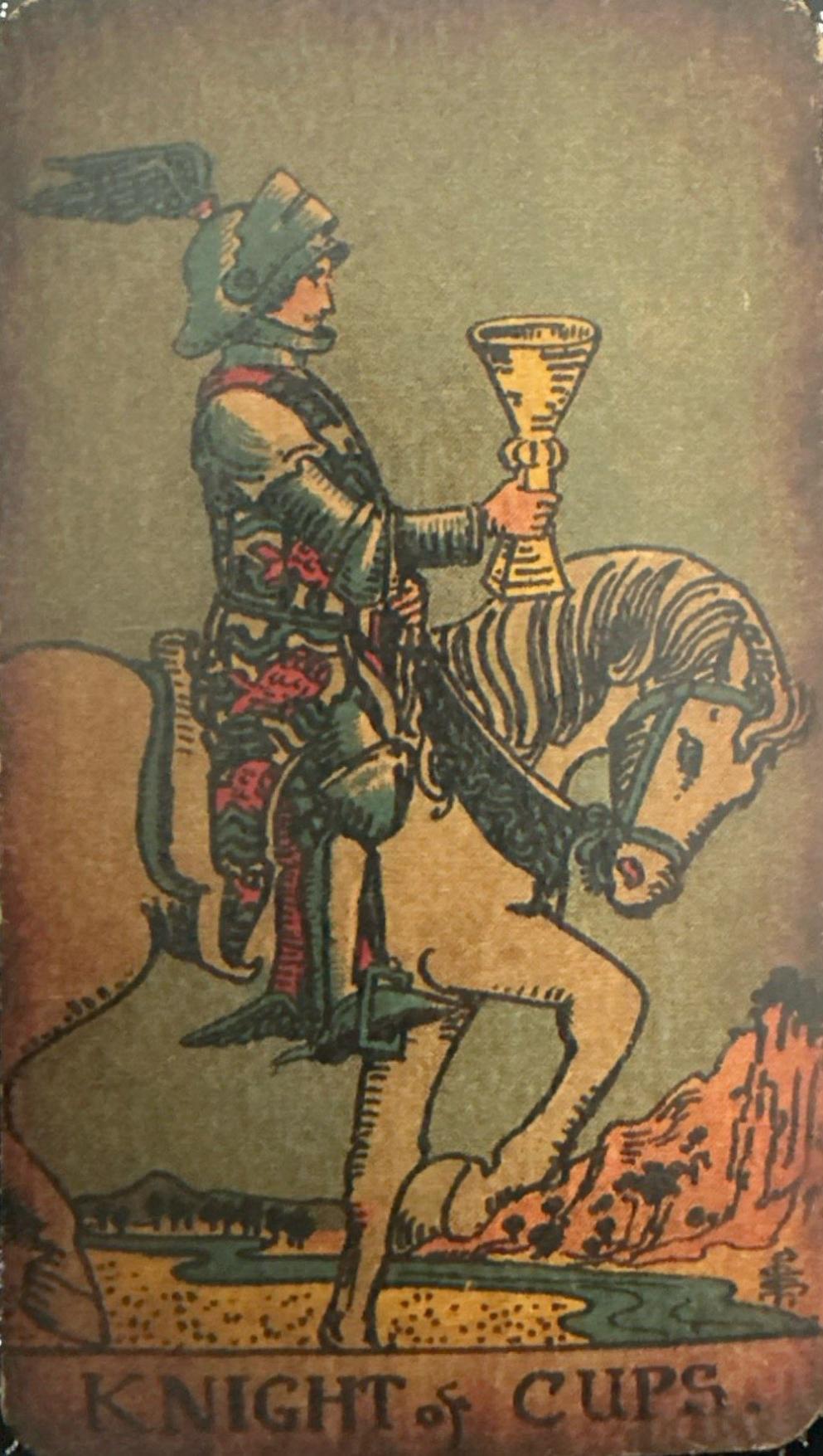 <p>XII - Knight of Cups</p>