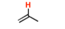 <p>Alkenes =CH2</p>
