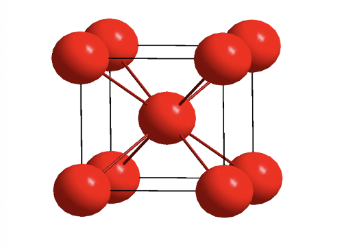 <p>direction is diagonal along body centred cubic </p><p>alkali metals and some transition metals</p>