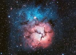 <p>A giant cloud of gas and dust in space, often the birthplace of stars and planets. </p>