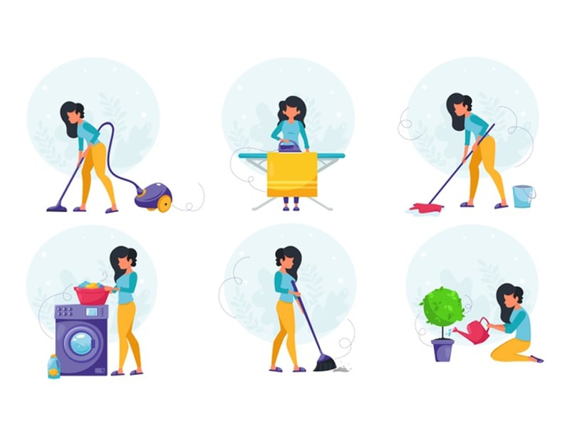 <p>Household chore/housework</p>