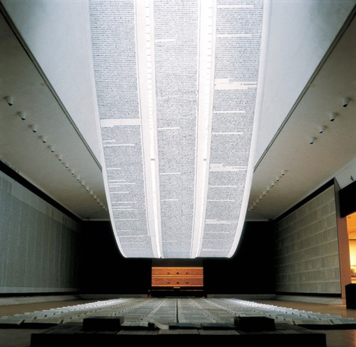 <p>Xu Bing</p><p>China</p><p>ink on paper</p><p>possibly political</p>