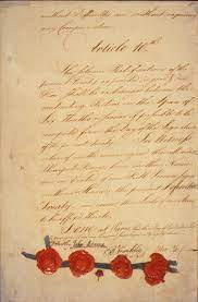 <p>A treaty signed between the American colonies and GB; ended the American Revolution and formally recognized the United States as an independent nation.</p>