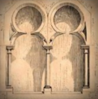 <p>Also called the Moorish arch and the keyhole arch</p>