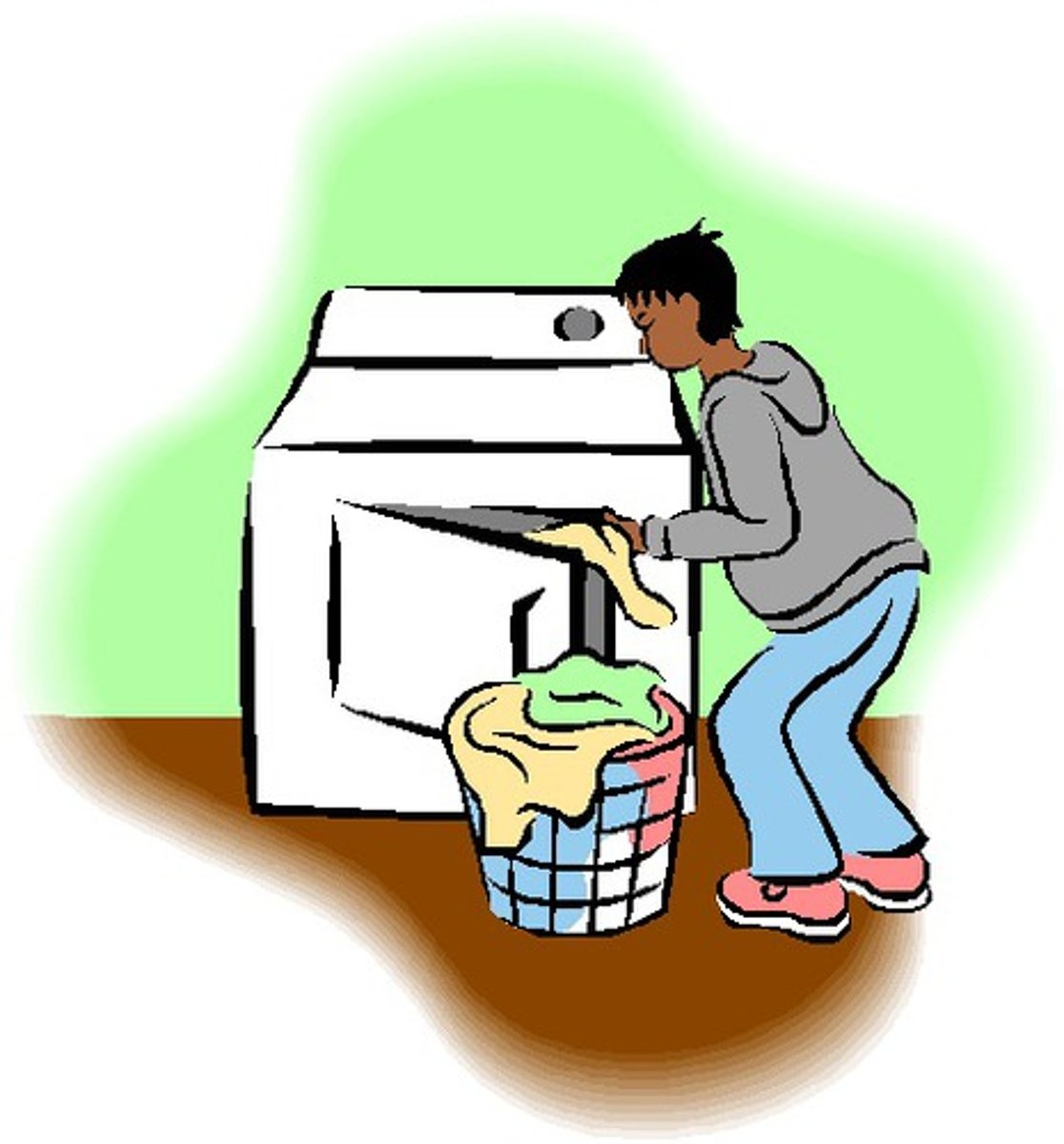 <p>to dry the clothes</p>