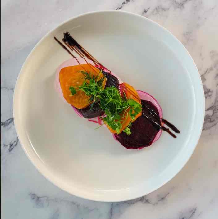 <p>Beet salad</p>