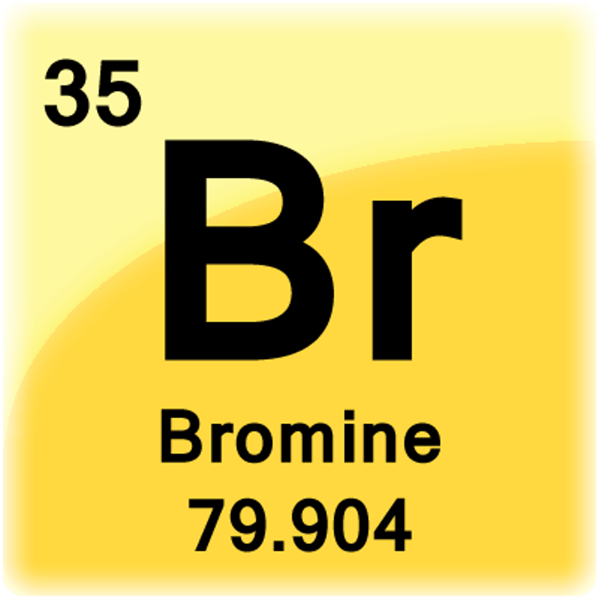 <p>At right is the periodic table entry for bromine. How many protons and electrons does an atom of bromine have?</p>