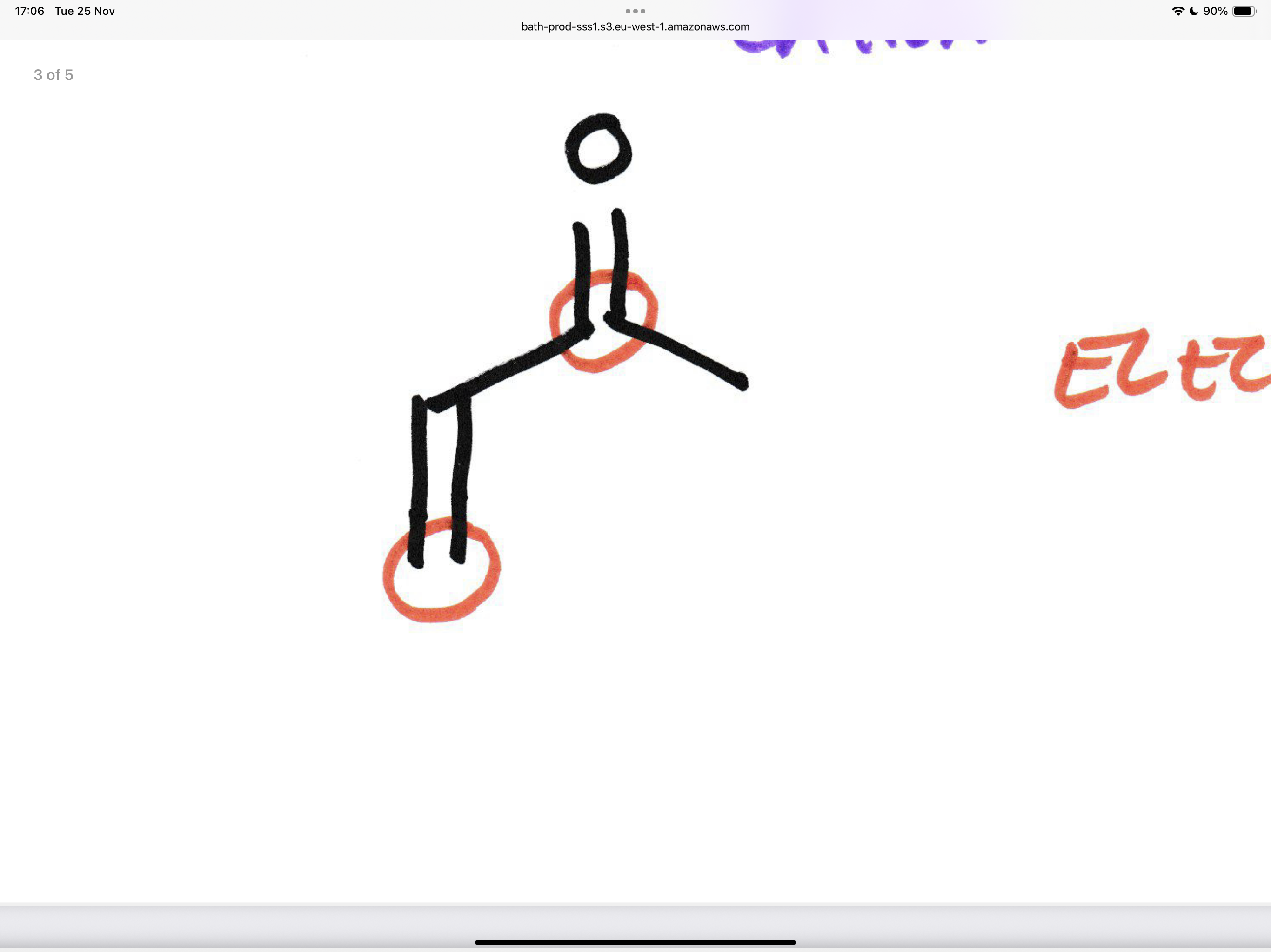 <p>due to it being an example of an allylic cation the electrons can move </p>
