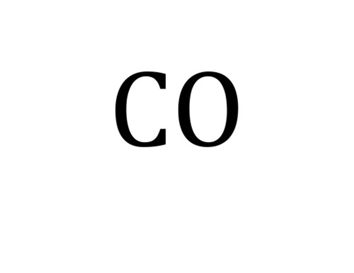 <p>Poisonous gas that binds irrefutably to red blood cells - found in car exhaust fumes and citrate smoke</p>