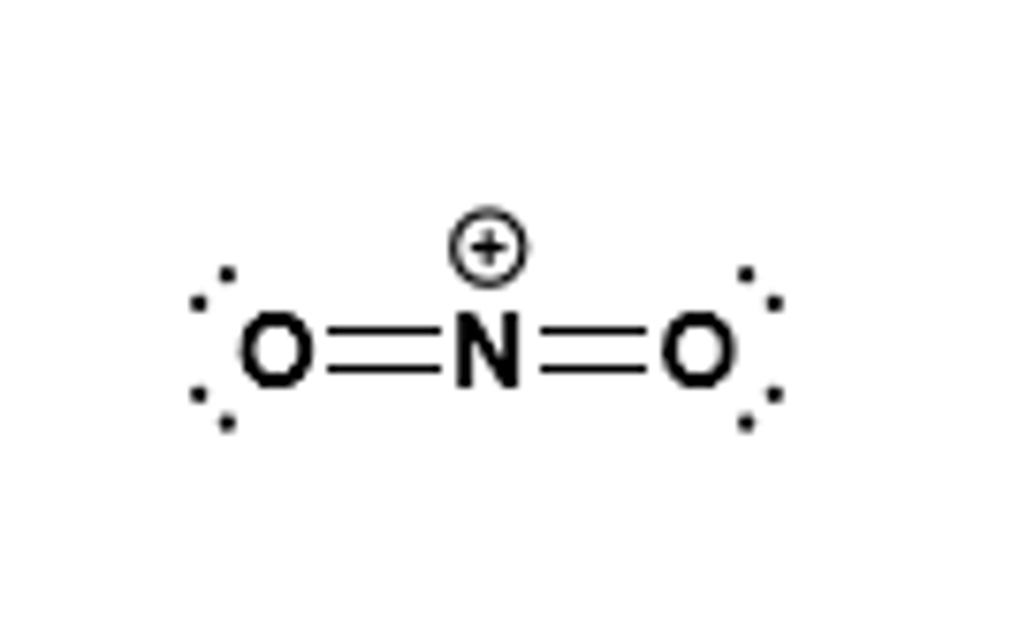 <p>NO2+ ion, which is present in a mixture of HNO3 and H2SO4 (nitronium ion)</p>