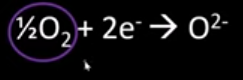 <p>something which gains electrons and is reduced itself </p>