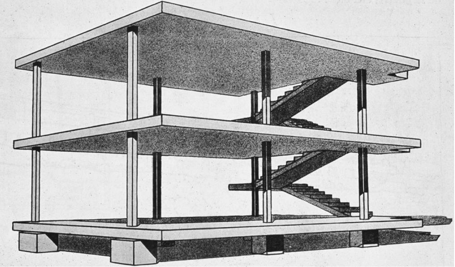 <p>Dom-ino House Project</p>