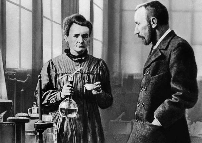 <p>Marie and Pierre Curie </p>