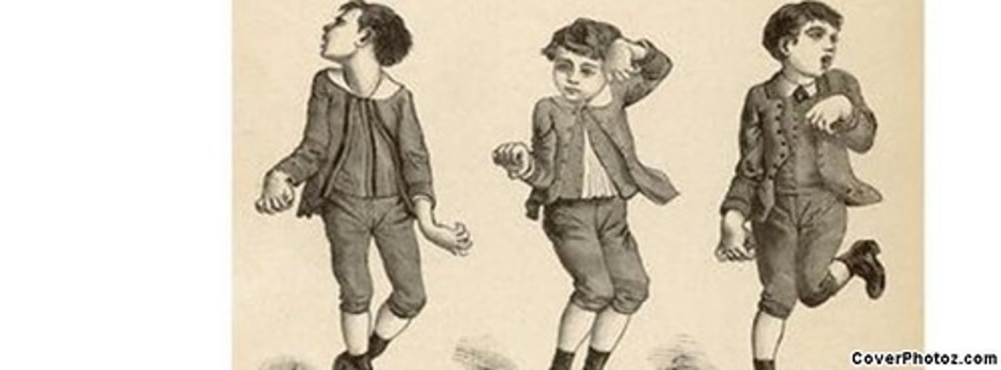 <p>Autosomal dominant movement disorder, onset in mid-thirties</p><p>Localized to a single gene defect on chromosome 4</p><p>Symptoms: chorea, dementia, slowness of eye saccades, and inability to perform saccade without head movement</p>