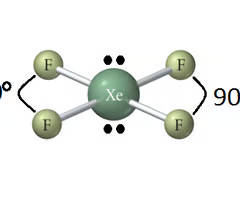 <p>Electron groups: 6</p><p>Bonding groups: 4</p><p>Lone pairs: 2</p>