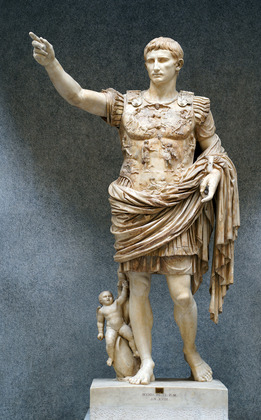 Augustus of Primaporta, 20 BCE