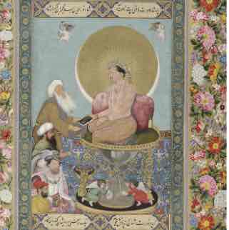 <p>jahangir preferring a suki shaikh to kings</p>