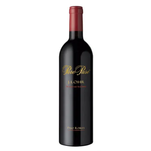 <p><span>J. LOHR, PROPRIETARY RED, “PURE PASO”, PASO ROBLES, CALIFORNIA</span></p>