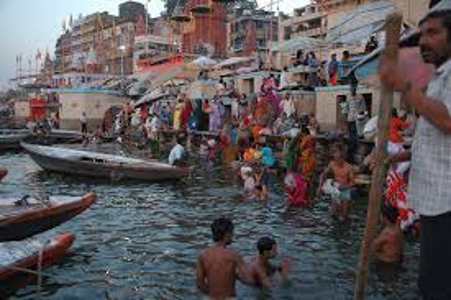 <p>holiest river to Hindus. They believe bathing in this river will wash away their sins</p>