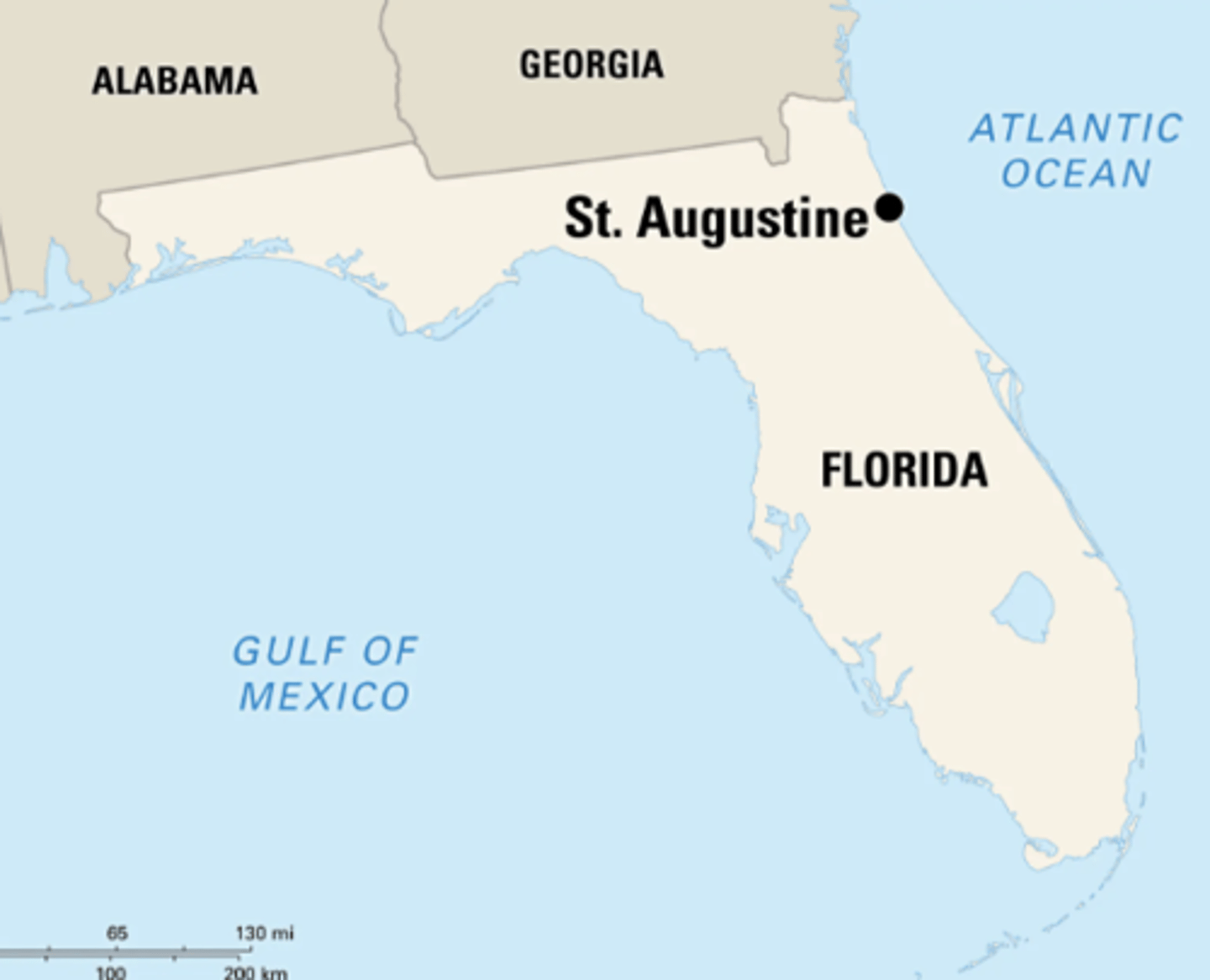 <p>Florida (oldest permanent European settlement, Spanish)</p>