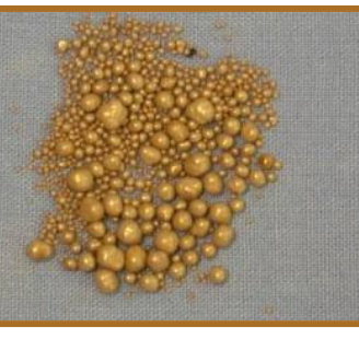 <p>-struvite (related to low Ca:P ratios)</p><p>-silicate (ruminants on native grass in western US)</p><p><strong>-calcium carbonate (round, gold stones- OR)</strong></p><p>-calcium oxalate</p><p>-mucoprotein plugs (clover pasture, hormonal implants)</p>