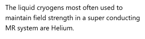 <p>A. Helium</p>