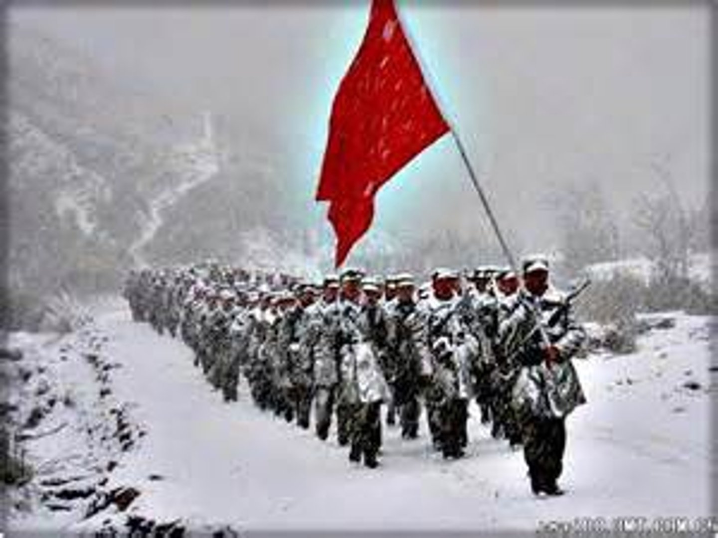 <p>The 6,000-mile (9,600-kilometer) flight of Chinese Communists from southeastern to northwestern China. The Communists, led by Mao Zedong</p>