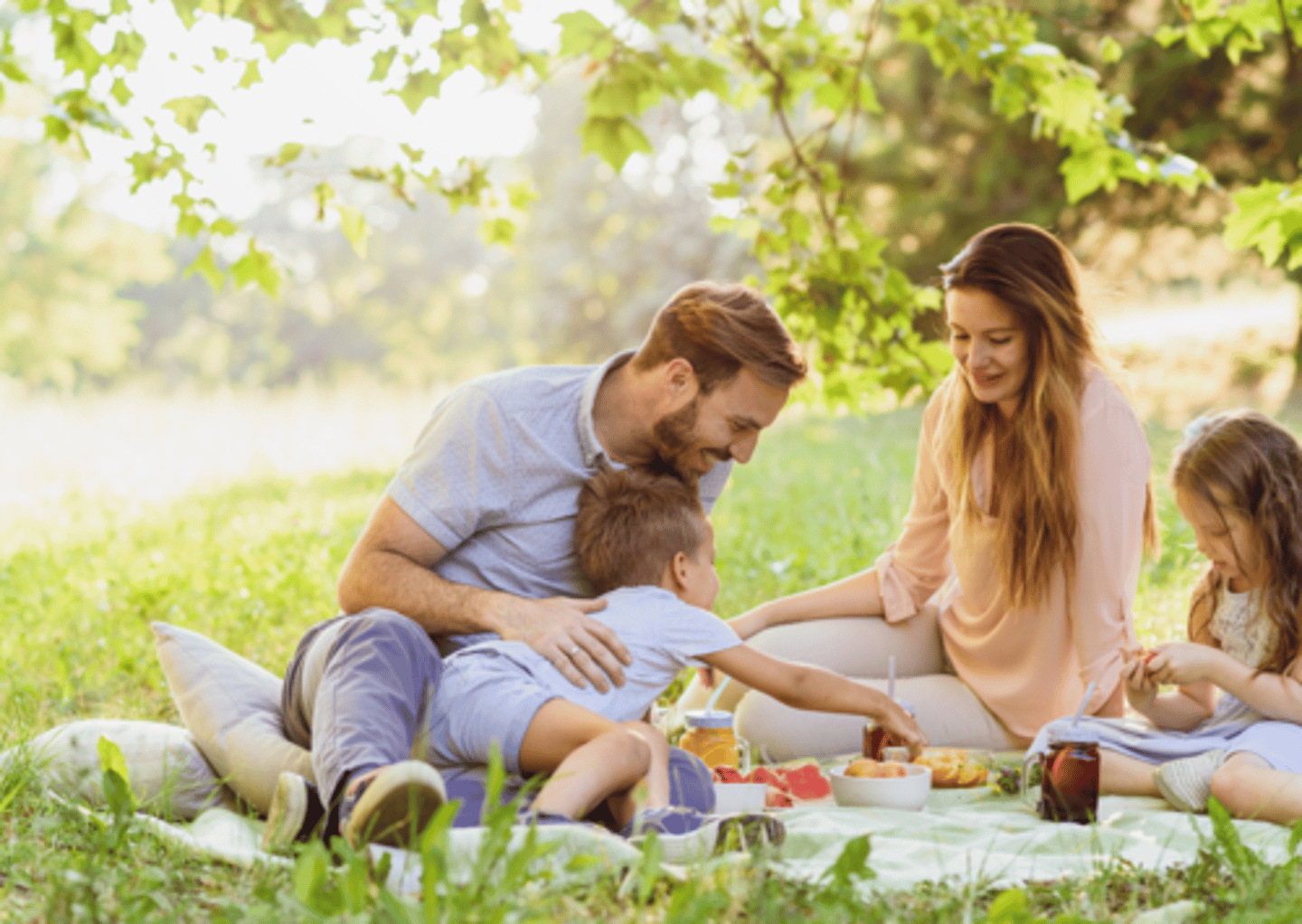 <p>eat a meal outside, usually sitting on a blanket, and often in a park</p><p>If the weather is nice, we ___________ in the local park as a family.</p>