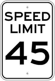 <p>When you see this sign, you should drive </p>
