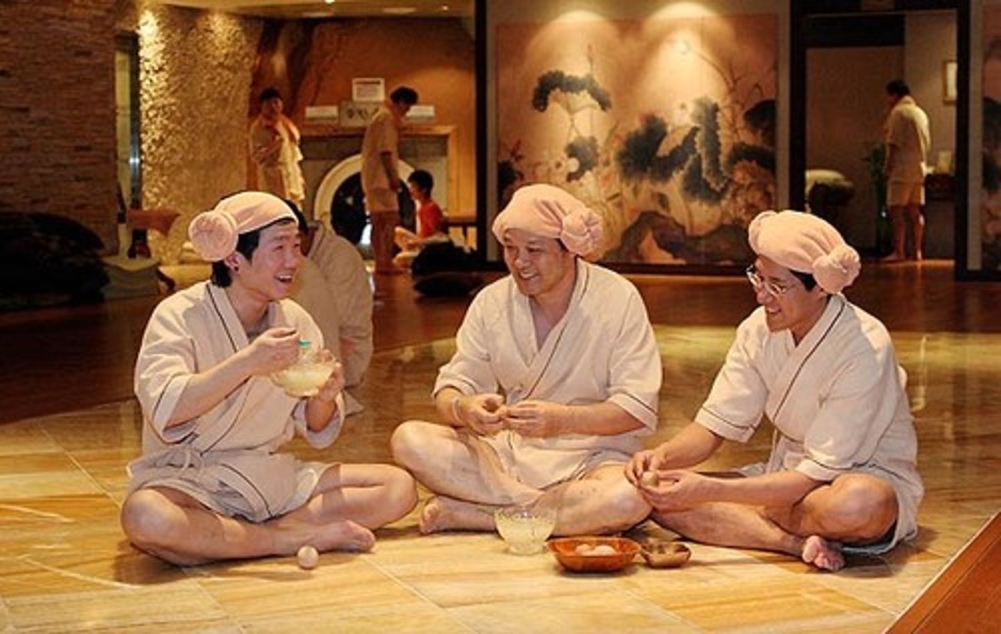 <p>Phòng tắm hơi kiểu Hàn</p>