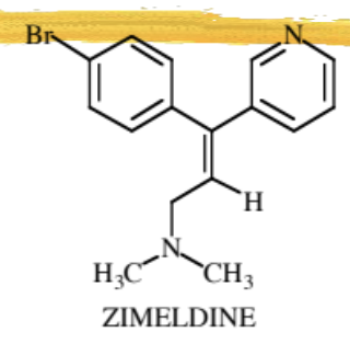 <p>Zimeldine </p>