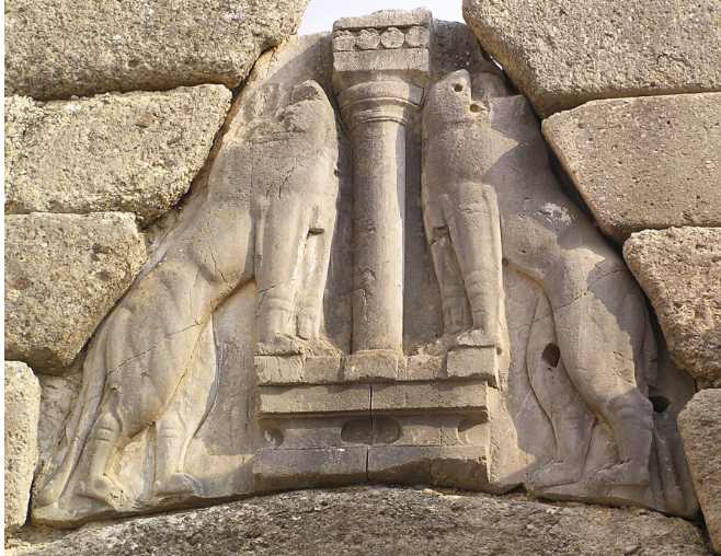 <p><span style="background-color: transparent; font-family: "EB Garamond", serif;"><span>The huge thick walls and entrance projects power and speaks to a culture aware of the possibility of danger. The lion symbolizes a deity ,power and imperial majesty. It's a clear marker of status, authority, political, military and religious centrality the site holds in the area.</span></span></p>