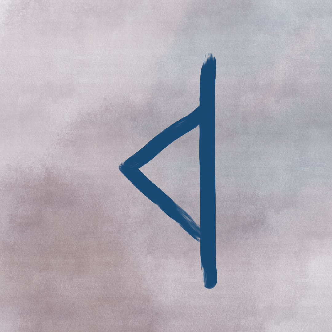 <p>Thurisaz (Reversed)</p>