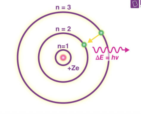 <p>Niels Bohr: Planetary model, Quantized energy levels or “shells”.</p>