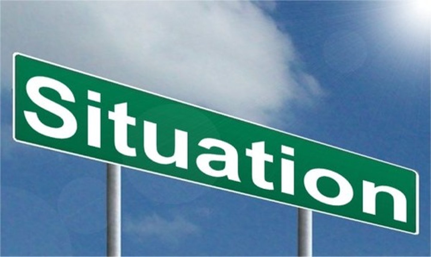 <p>Keadaan/situasi</p>