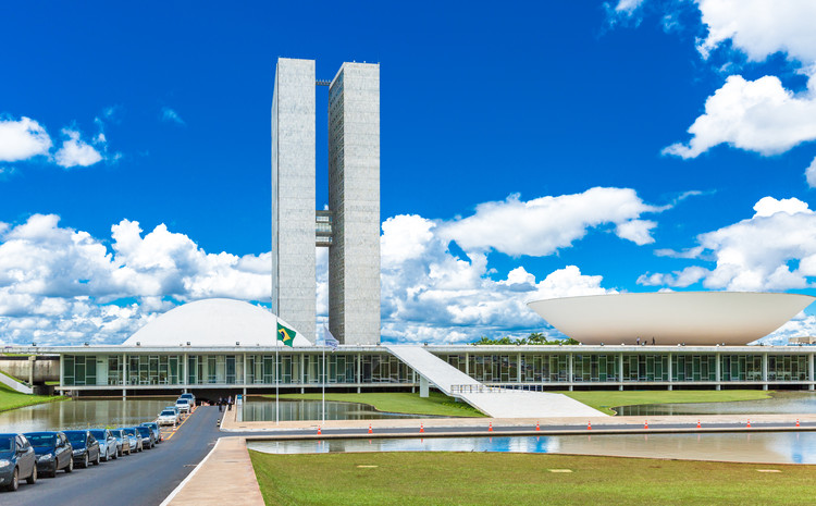 <p>Congresso Nacional, 1958-60, Brasília, Brazil</p>