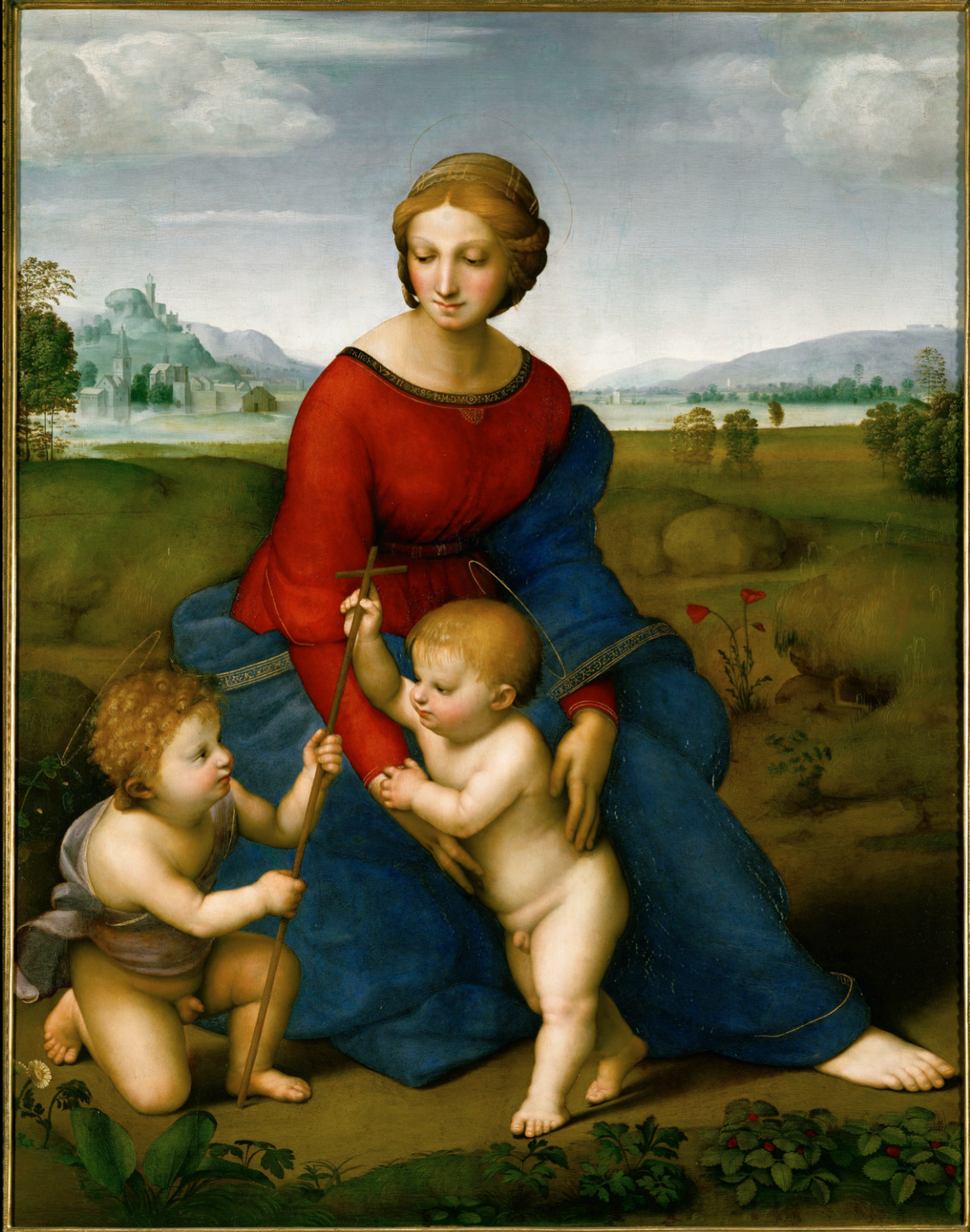 <p>Madonna of the Meadows </p>