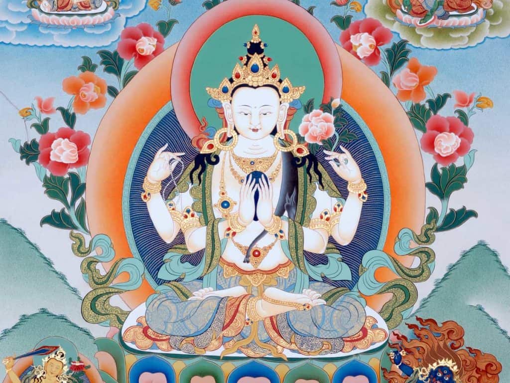 <p>A person who has attained enlightenment but who has postponed nirvana in order to help others achieve enlightenment on Earth</p>
