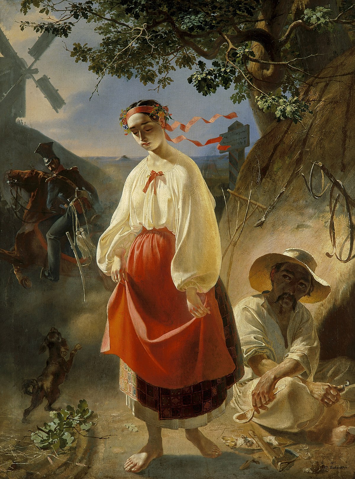 <p>«Катерина», 1842; Т.Шевченко</p>