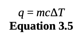 <p>specific heat </p>