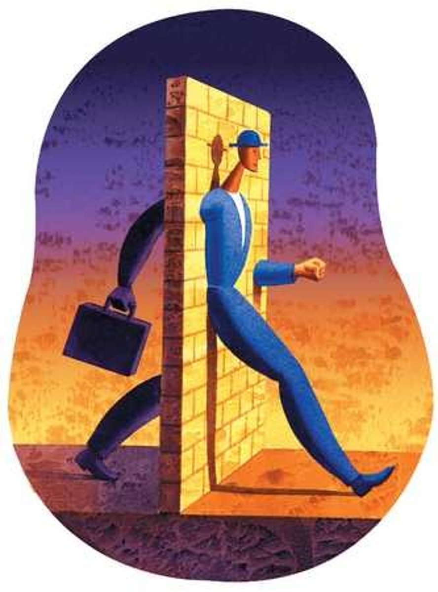 <p>pass or win sth easily</p><p>=> ... the exam/game</p>