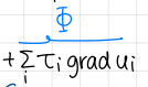 <p>what does this term of the internal energy equation do?</p>