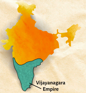 <p>● Agricultural economy</p><p>● 300 sea ports, active maritime trade</p><p>● Tolerant of all religions but protected Hinduism</p><p>● Rulers were Hindu but eventually adopted some Islamic political traditions</p><p>● Bhakti movement was active in the empire</p><p>● Empire Caste system organized social structure</p>