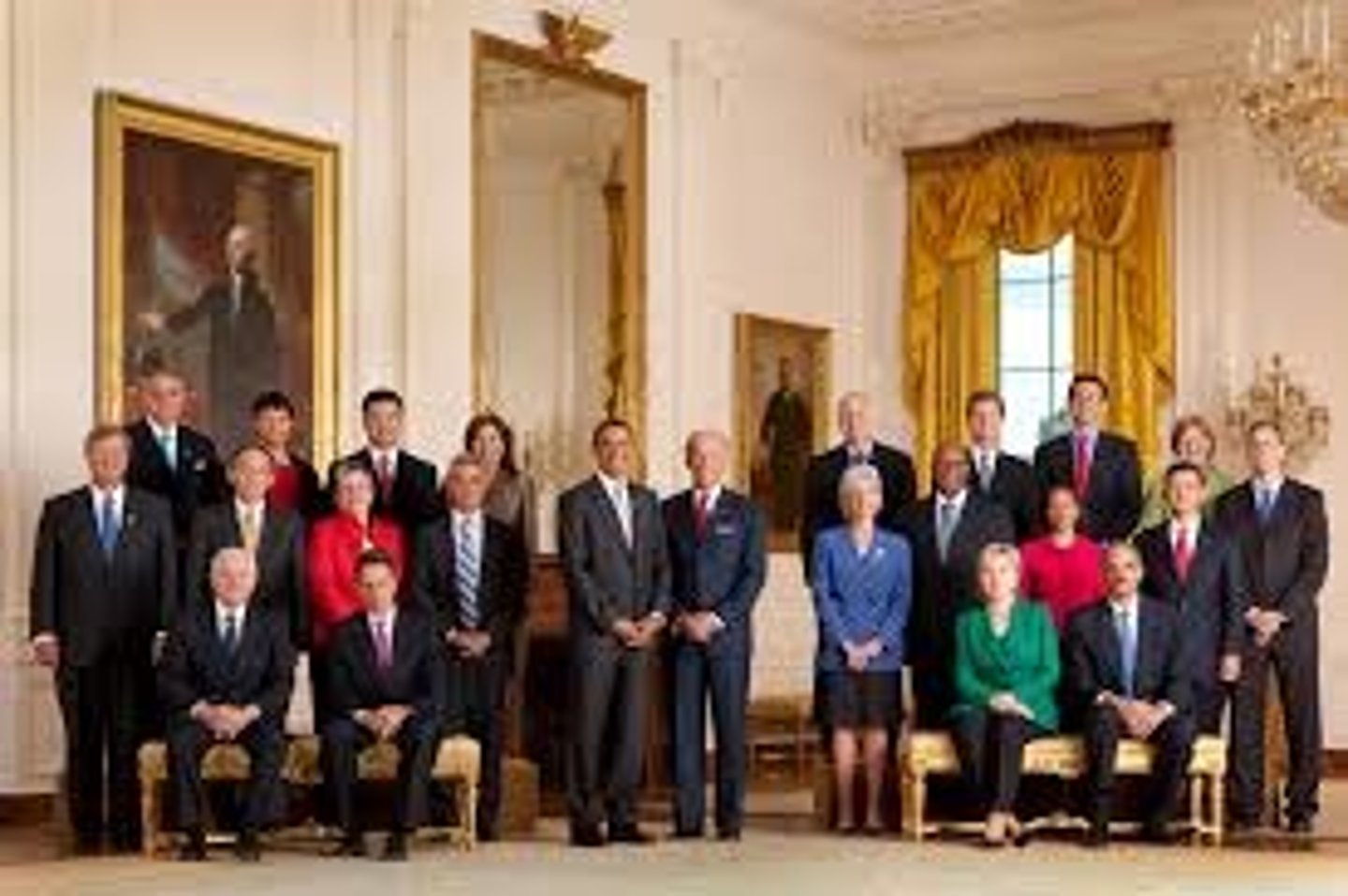 <p>The order of the people who take over if the President is unable</p>