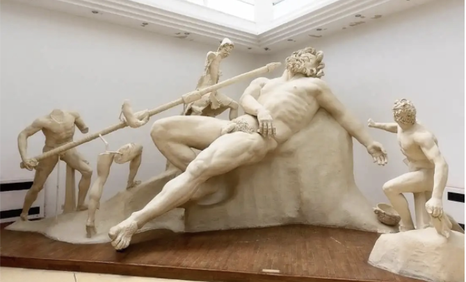 <p><span style="background-color: transparent; font-family: "EB Garamond", serif;"><span>: this is the portrayal of Odysseus blinding the Cyclops Polyphemus ,son of Poseidon where through such angers the Cyclops asks Poseidon to never allow Odysseus to get home. This specific moment is what shaped the trajectory of his story </span></span></p>