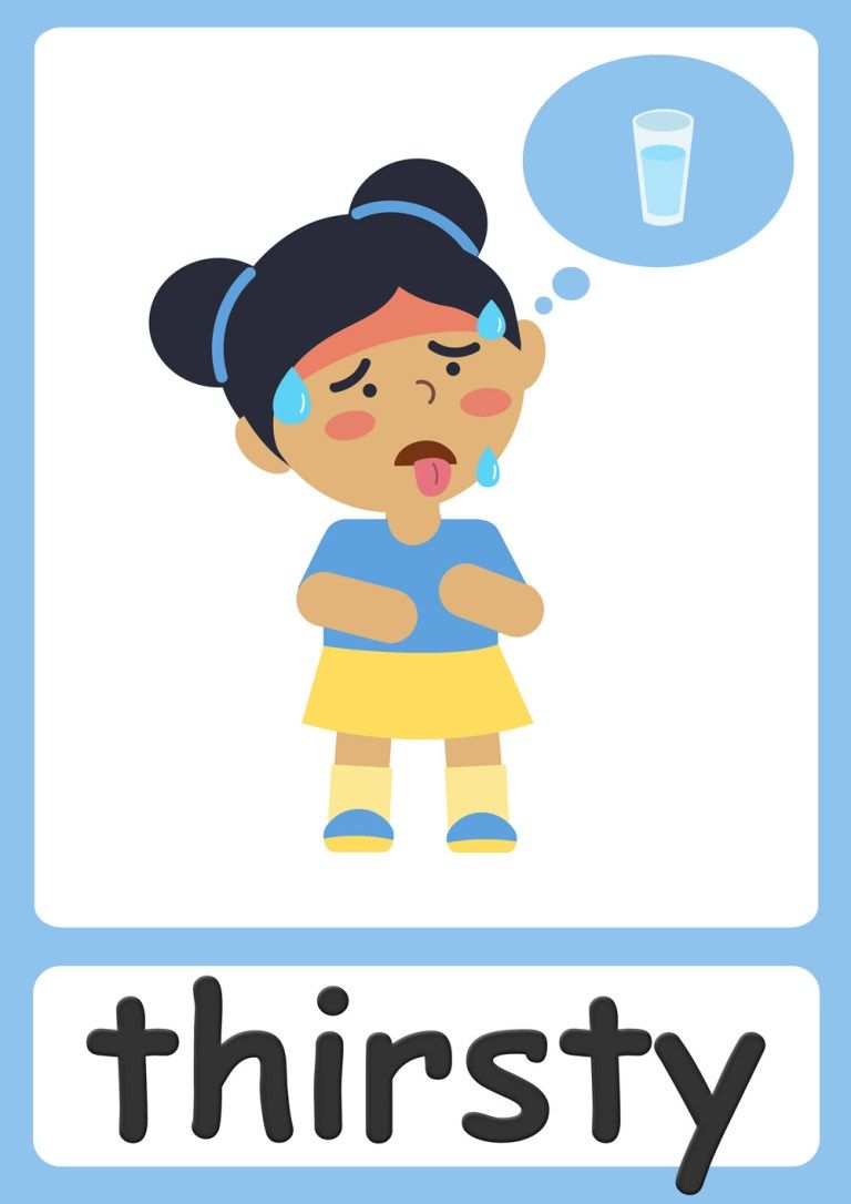 <p>Thirsty </p>