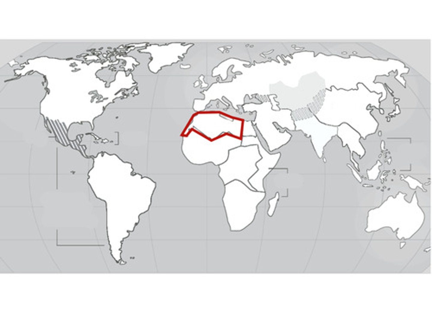 <p>Region of Africa comprising the modern countries of Morocco, Algeria, Tunisia, and Libya. Culturally Muslim and ethnically Arab</p>