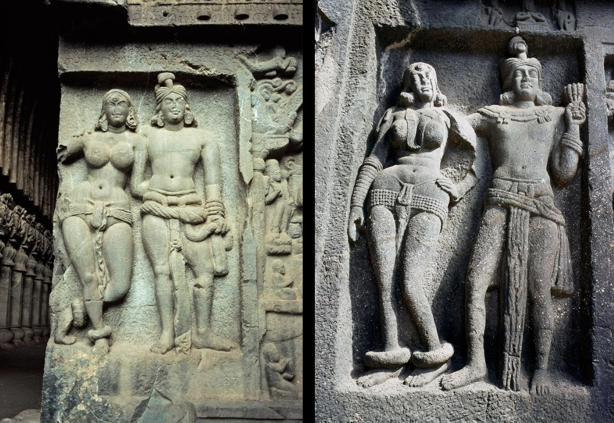 <p><em>Mithuna Couple</em>, Great Chatiya Hall, Andhra Period</p>