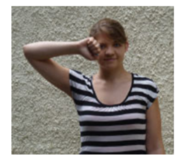 <p>Ex. hand going around the head instead of through the head&nbsp;</p>
